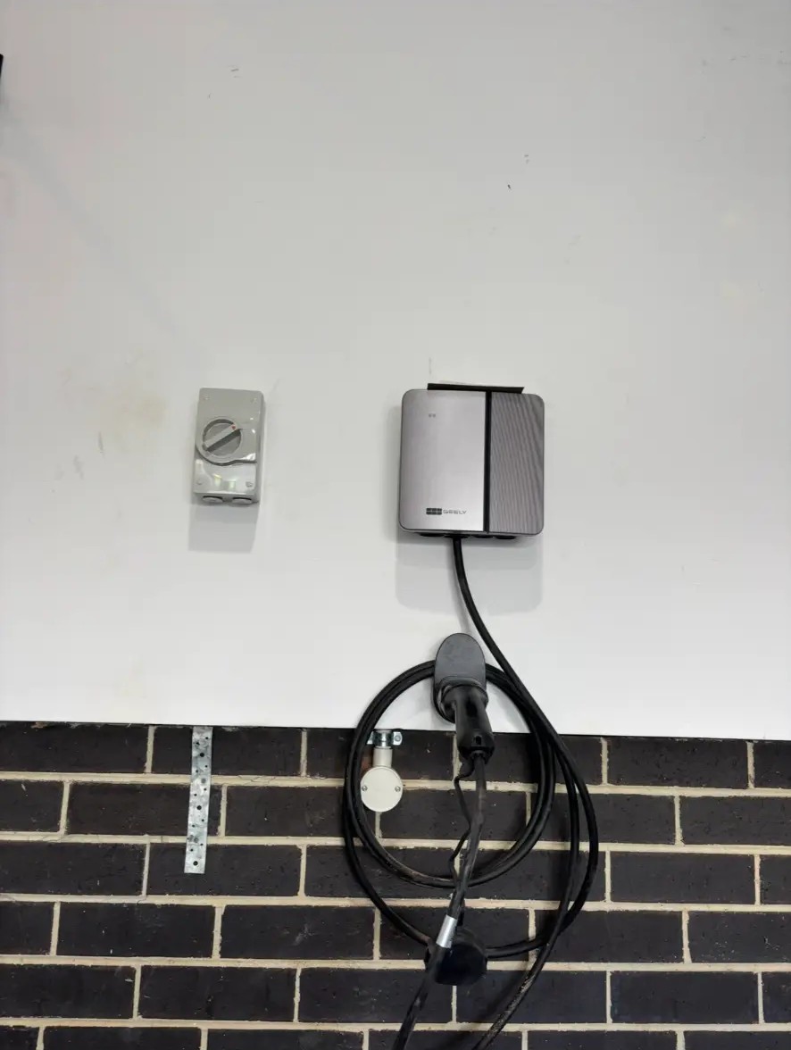 EV charger installation by Lagreca Electrics